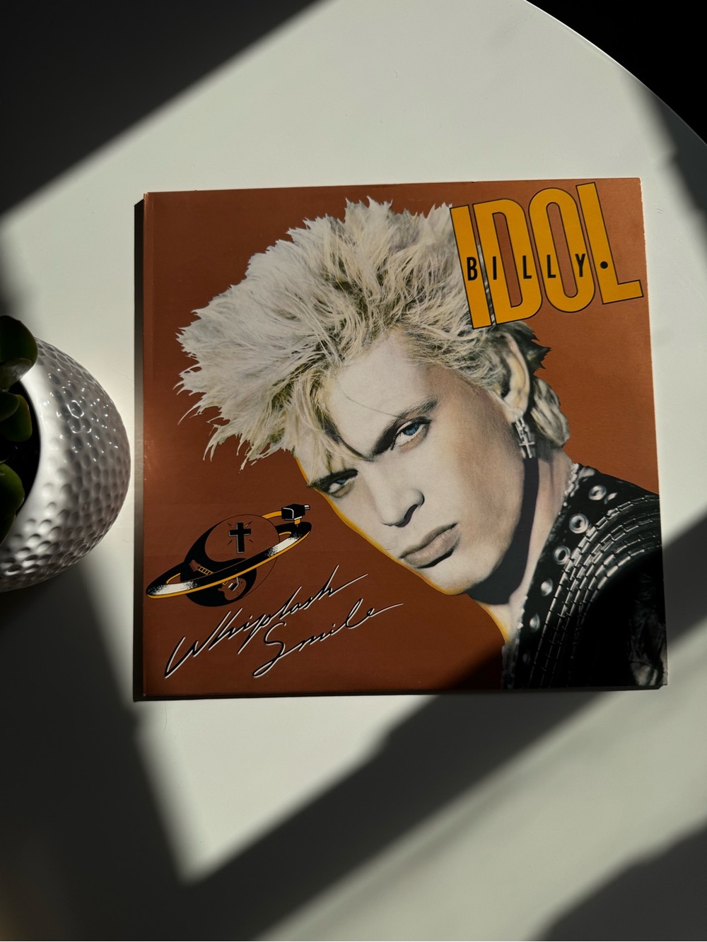 Vintage 1986 Billy Idol Whiplash Smile Vinyl Record